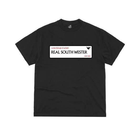 REAL SOUTHWESTER TEE [BLACK]