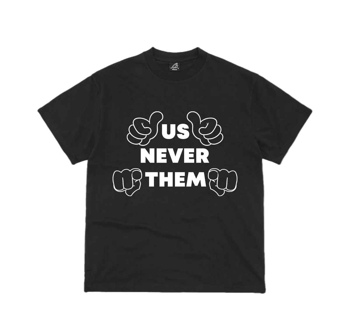 US NEVER DEM TEE [BLACK]