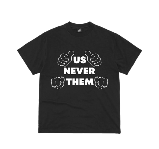 US NEVER DEM TEE [BLACK]